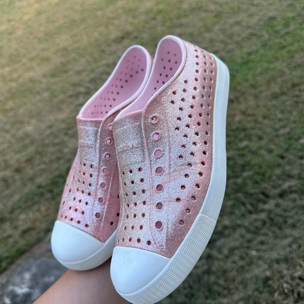 Native Kid’s Jefferson Bling Milk Pink 4j